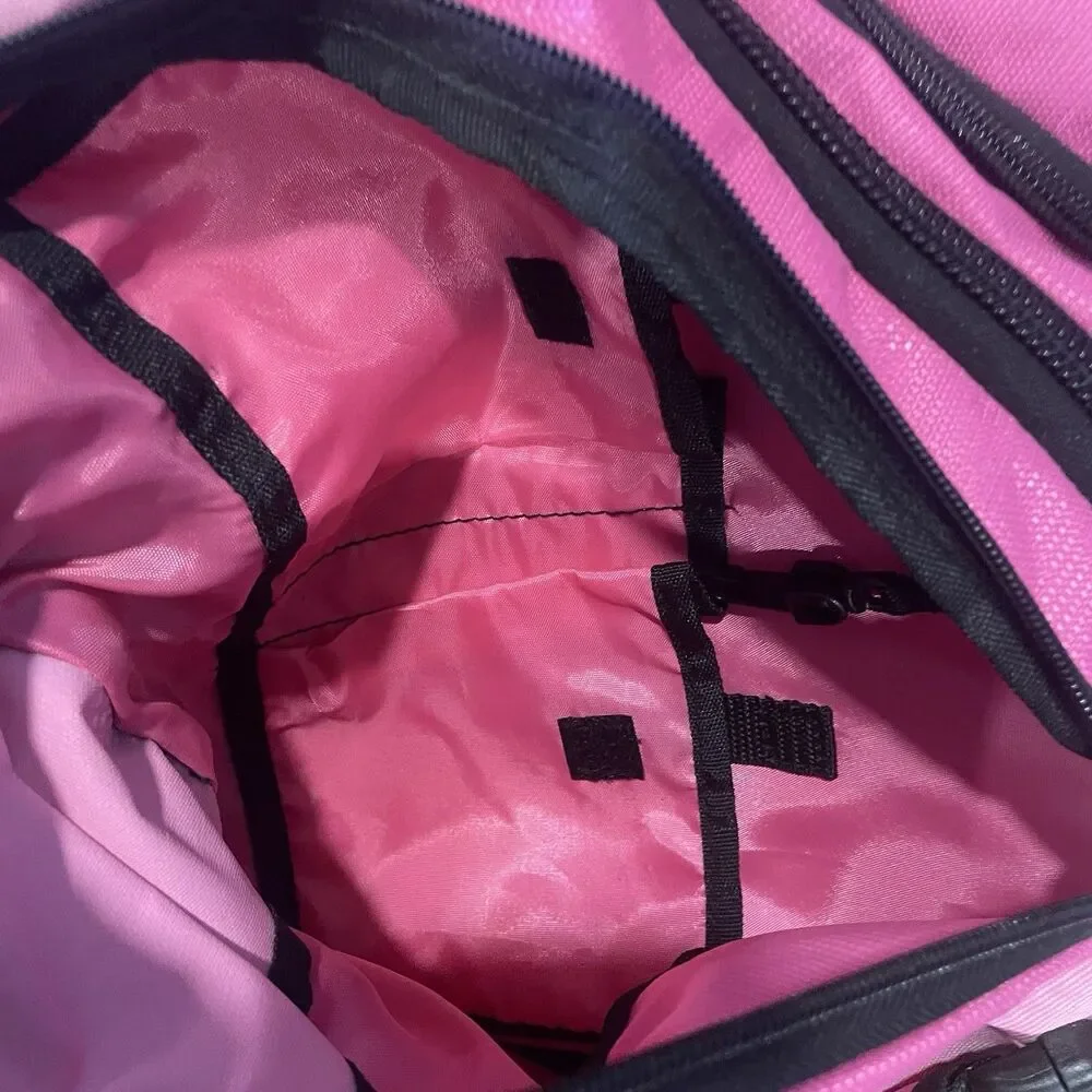 *Adidas Backpack Sling, Shoulder, Cross Body - Load Spring - Black/Pink VGC